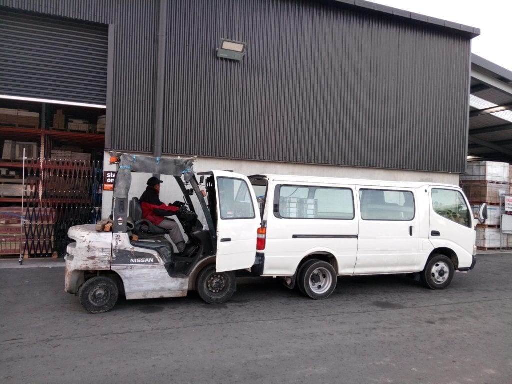 Tile transport
