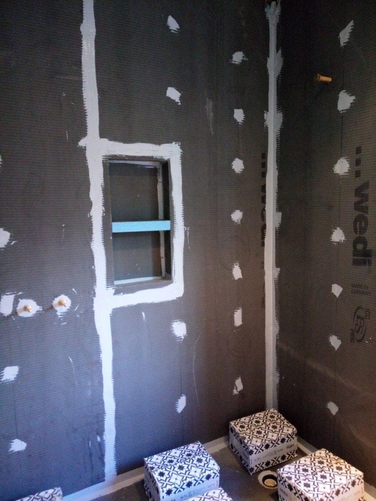 Wedi install