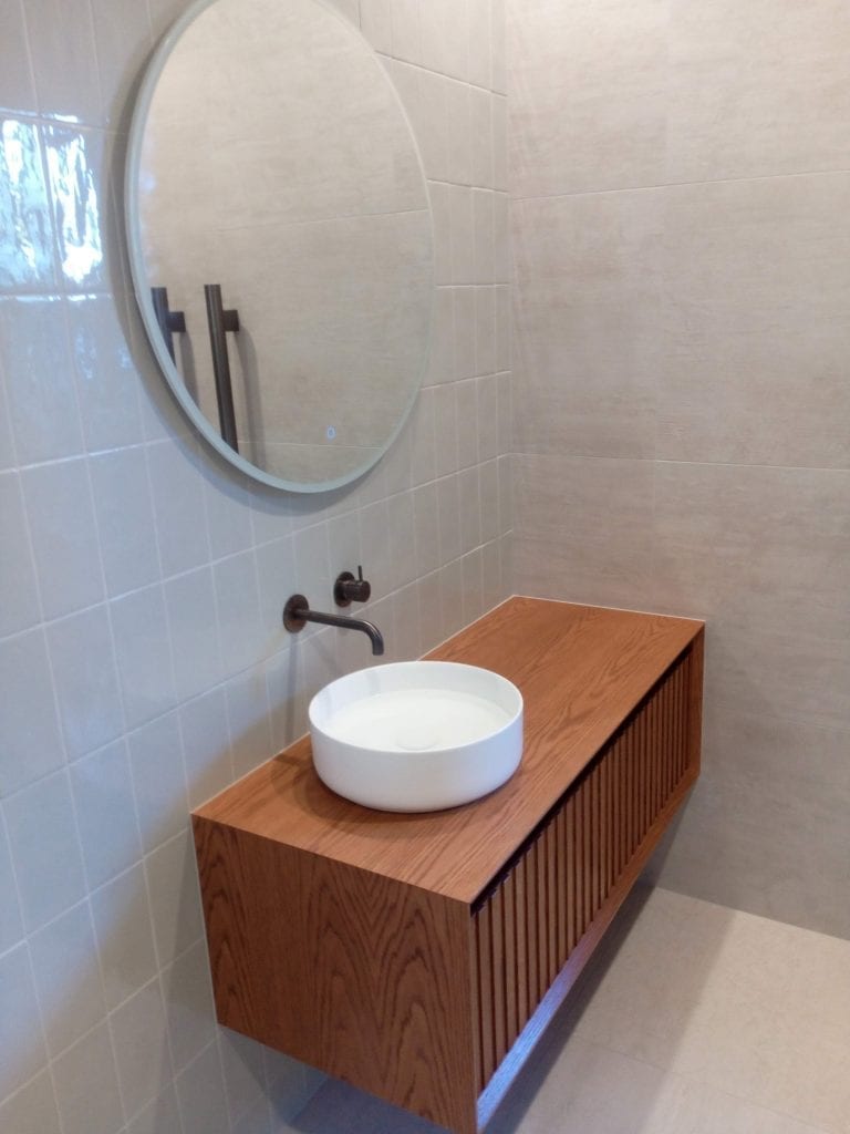 Feature wall tiles